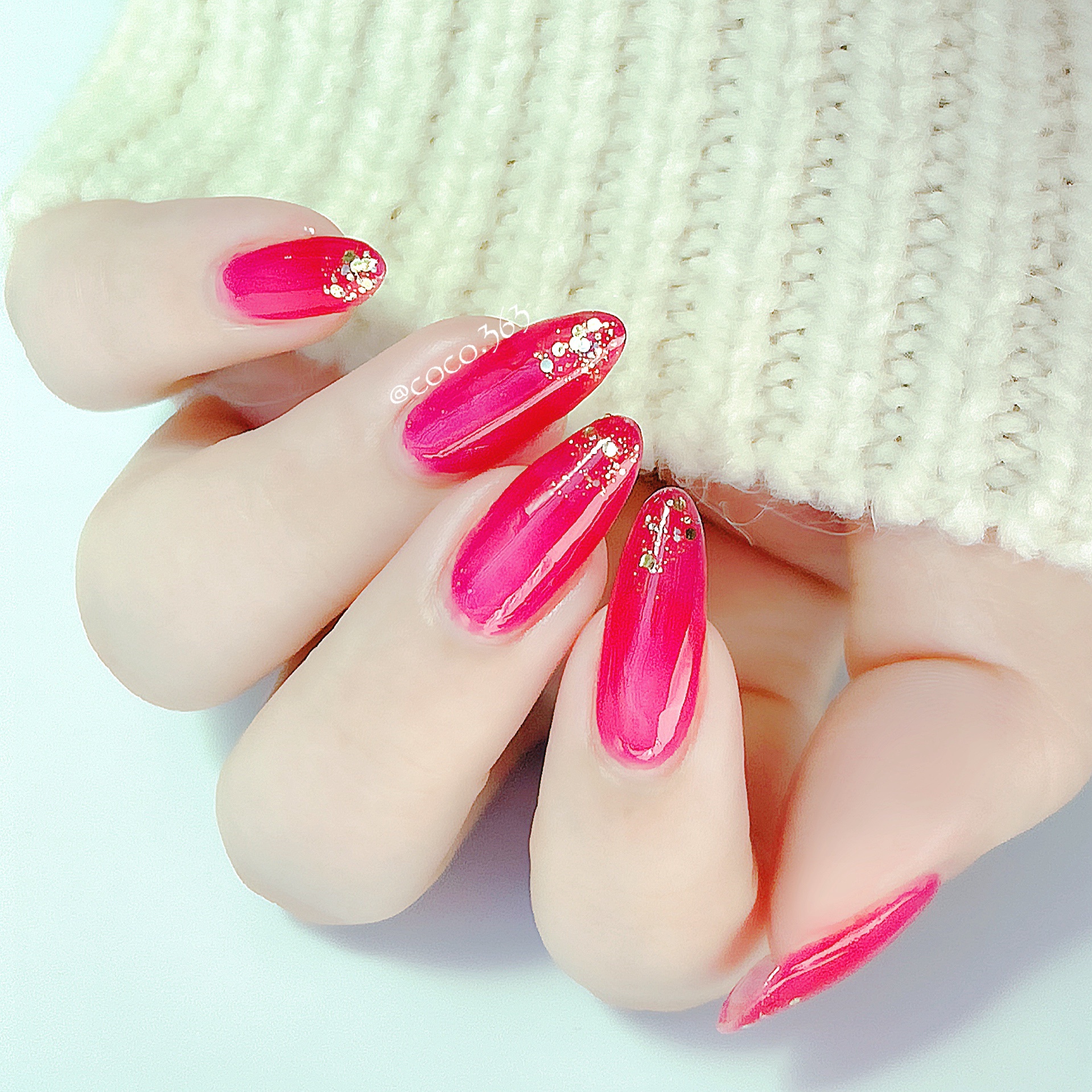 ディーアップ クリスタルクリア トップコート/D-UP/ネイルトップコートを使ったクチコミ（2枚目）