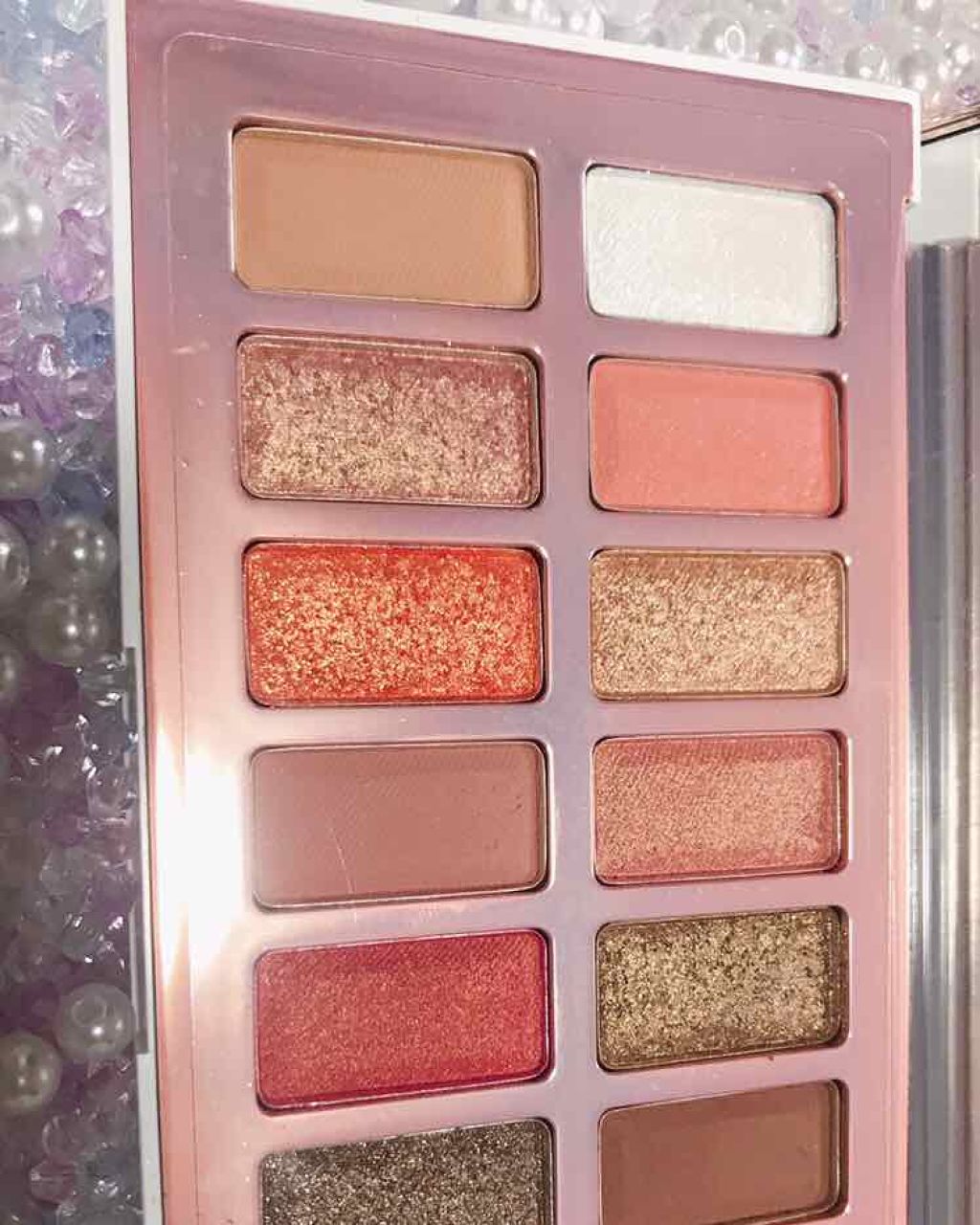 バレンタインボックス2 ピーチパレット/VAVI MELLO/アイシャドウパレットを使ったクチコミ(3枚目)