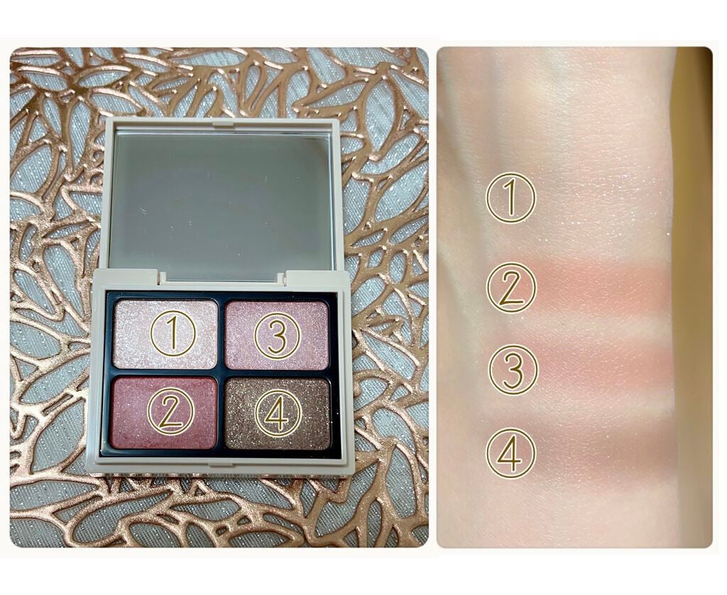 ニュアンスカラーアイズ/Enamor/アイシャドウパレットを使ったクチコミ(3枚目)