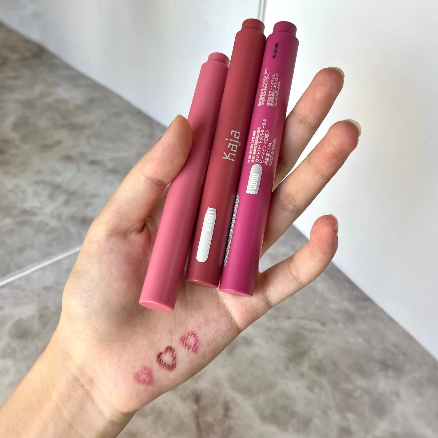 ハートメルター/Kaja(カジャ)/口紅を使ったクチコミ(1枚目)