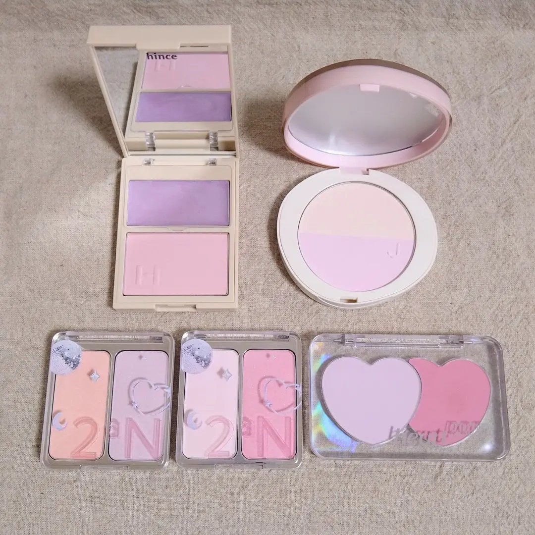 ミックスライトパクト C01 ブルーベリーミルク/Joocyee/プレストパウダーを使ったクチコミ（1枚目）