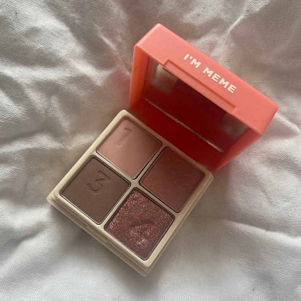 マルチキューブ/i’m meme/アイシャドウパレットを使ったクチコミ(2枚目)