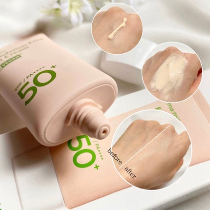 ファンデフリー サンクリーム/manyo/日焼け止めクリームを使ったクチコミ(3枚目)