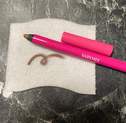 ニュアンスカラーライナー/BABYMEE/ペンシルアイライナーを使ったクチコミ(2枚目)