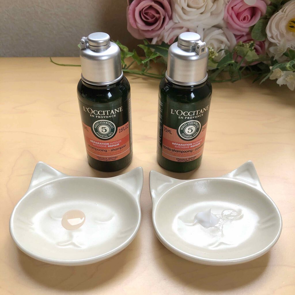 ファイブハーブスリペアリングシャンプー/コンディショナー/L'OCCITANE/シャンプー・コンディショナーを使ったクチコミ(2枚目)