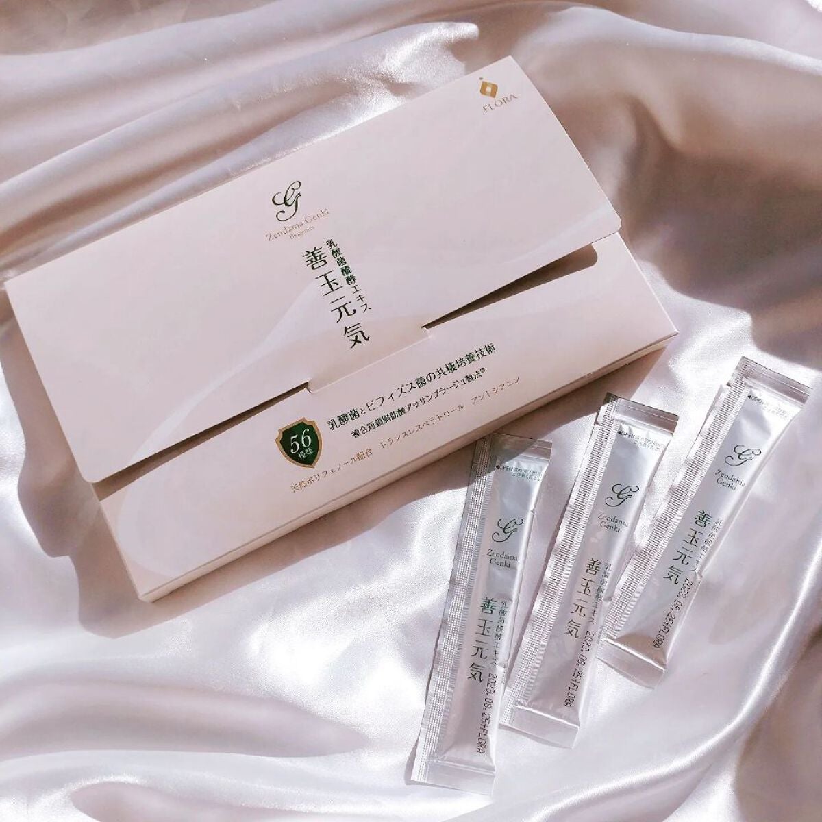 ☆muuchan☆フォロバ100 on LIPS 「株式会社白木屋さんより乳酸菌サプリ【善玉元気】をいただき、美容..」(1枚目)