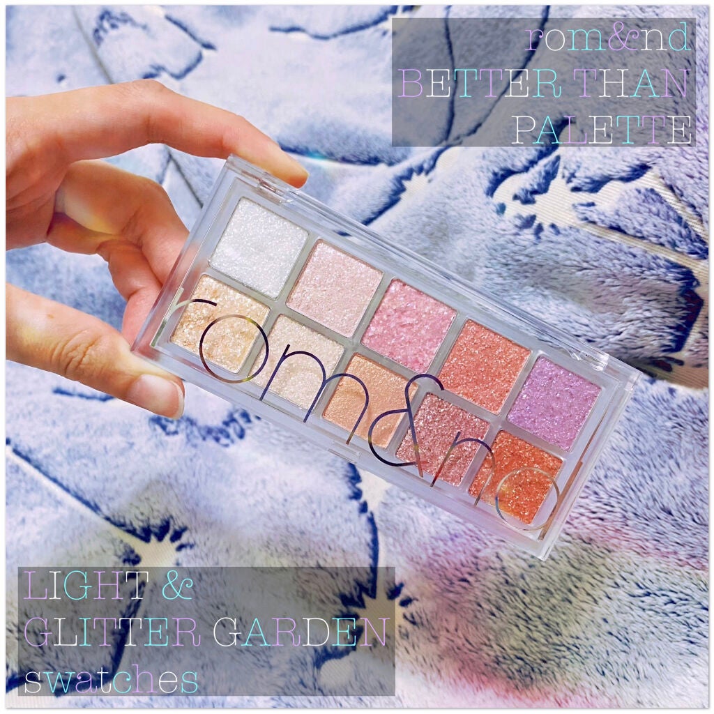 ベターザンパレット/rom&nd/アイシャドウパレットを使ったクチコミ(1枚目)