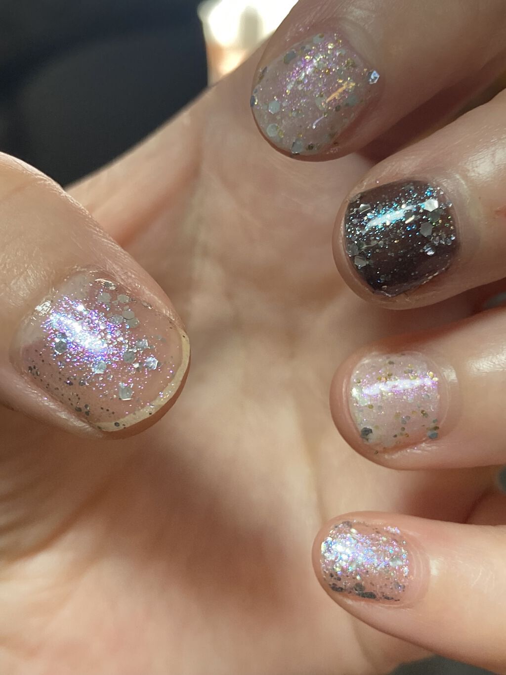 ネイルホリック リミテッドカラー COSMIC JOURNEY WT086/ネイルホリック/マニキュアを使ったクチコミ（1枚目）