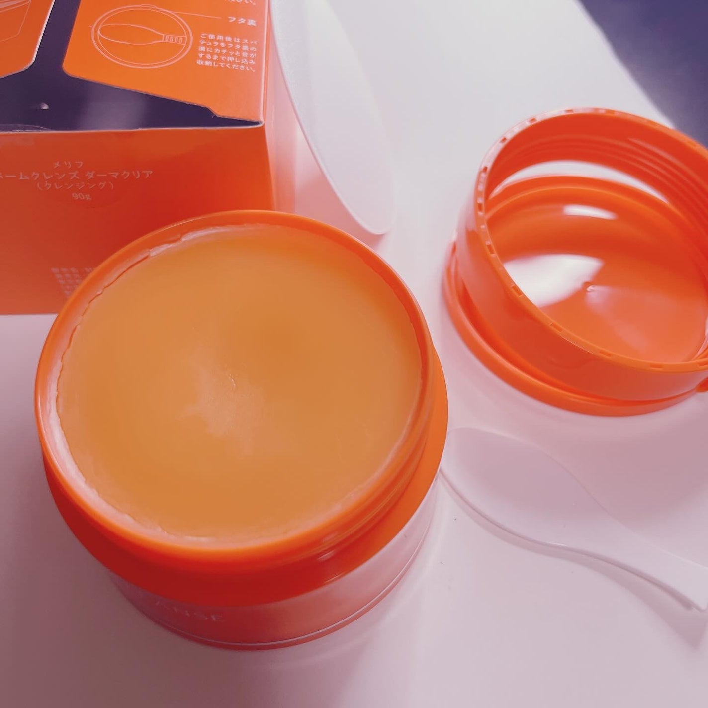 バームクレンズ ダーマクリア/MELLIFE/クレンジングバームを使ったクチコミ(7枚目)