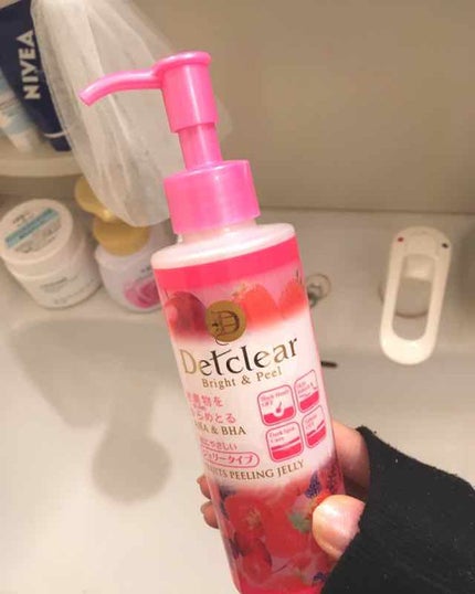 DETクリア ブライト&ピール ピーリングジェリー<ミックスフルーツの香り>/Detclear/ピーリングを使ったクチコミ(1枚目)