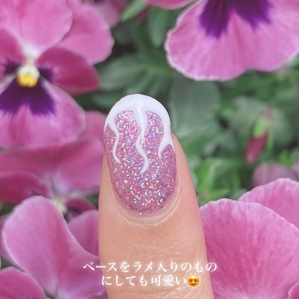 ジェルネイル(ライト対応)/セリア/ジェルネイルを使ったクチコミ(5枚目)