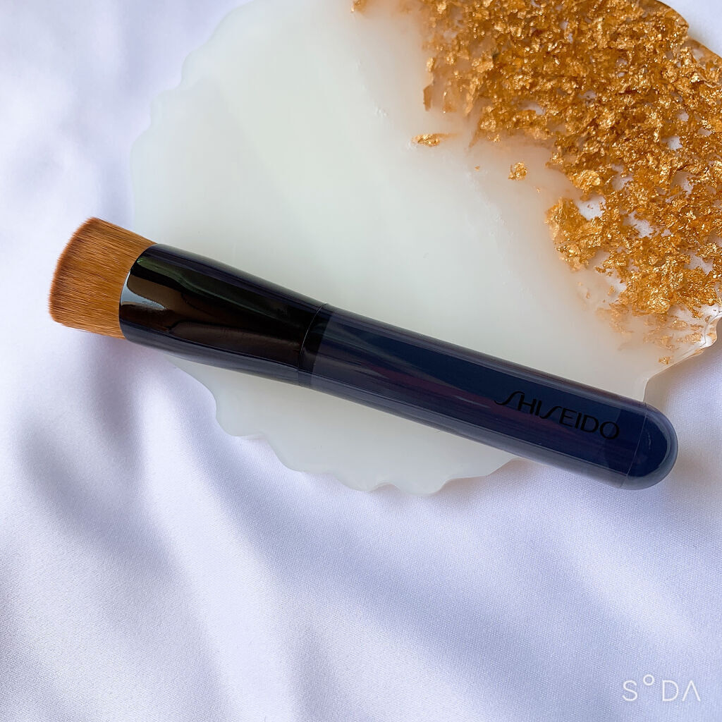 ファンデーション ブラシ 131　（専用ケース付き）/SHISEIDO/メイクブラシを使ったクチコミ（2枚目）