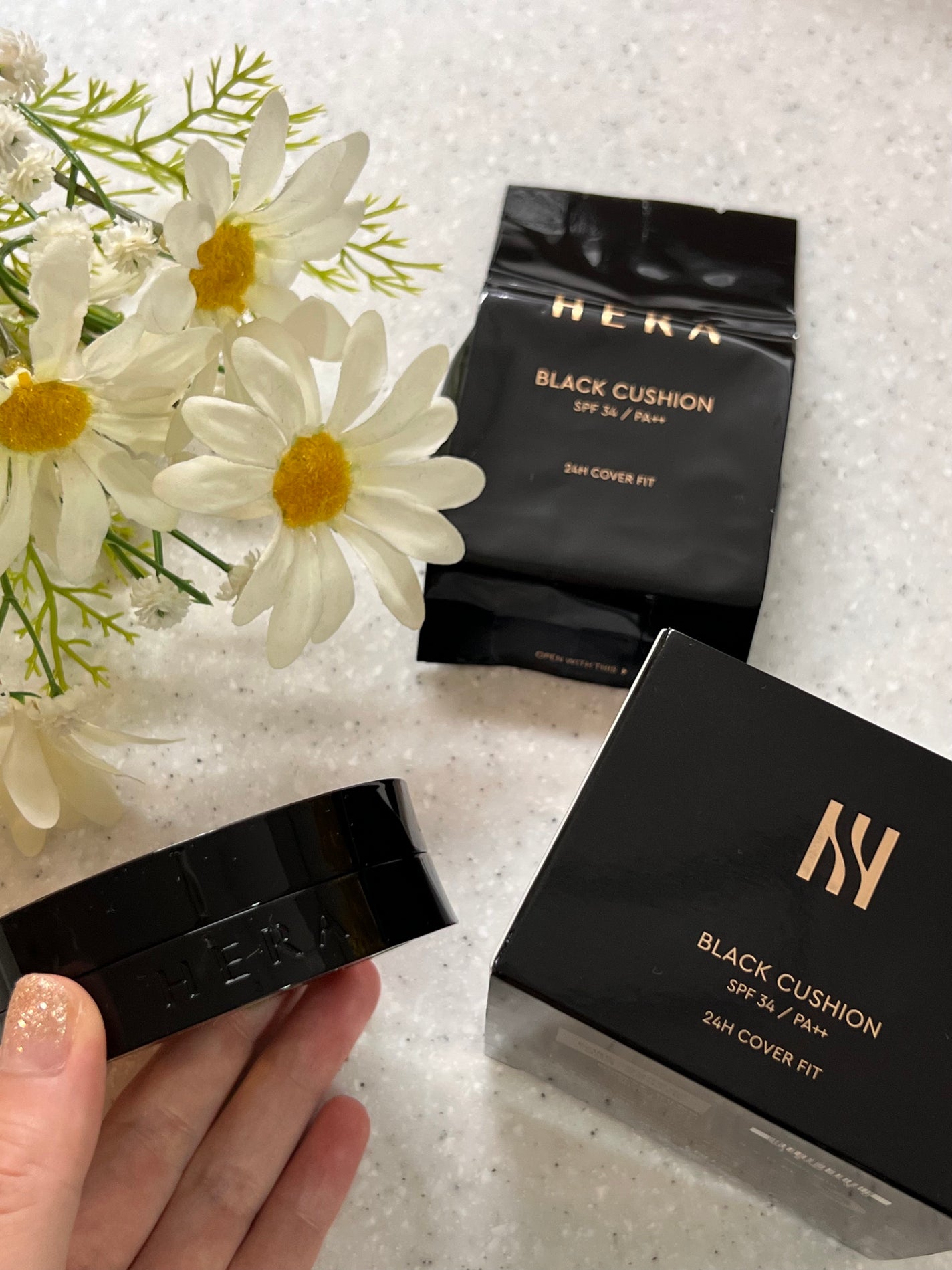 ブラック クッション/HERA/クッションファンデーションを使ったクチコミ(4枚目)