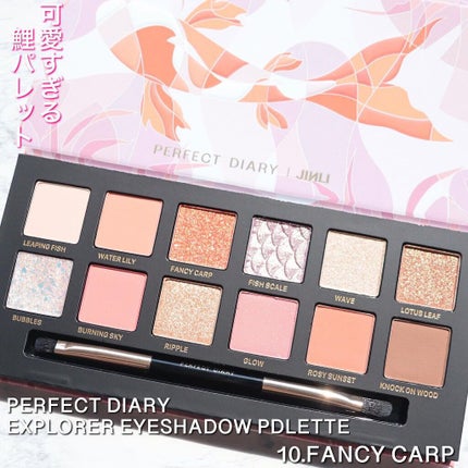 エクスプローラ12色 動物アイシャドウパレット/PERFECT DIARY/アイシャドウパレットを使ったクチコミ(1枚目)