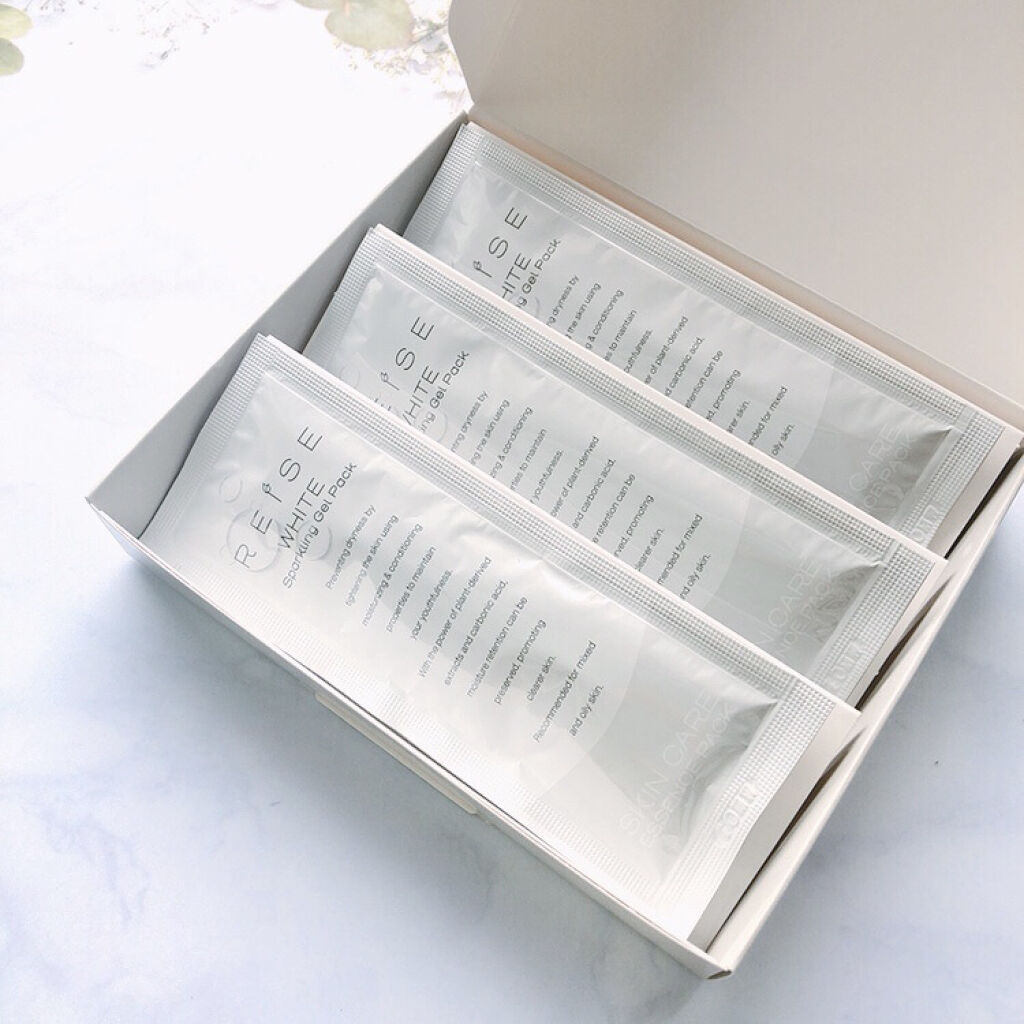 ライゼホワイトスパークリングジェルパック/REISE/洗い流すパック・マスクを使ったクチコミ（3枚目）
