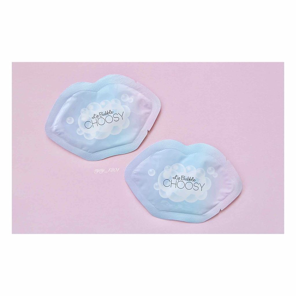 リップバブルパック/CHOOSY/リップマスクを使ったクチコミ（3枚目）