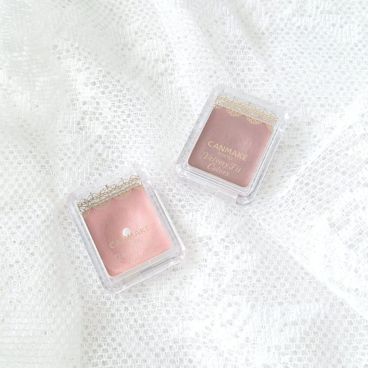 ベルベッティフィットカラーズ/キャンメイク/ジェル・クリームアイシャドウを使ったクチコミ（1枚目）