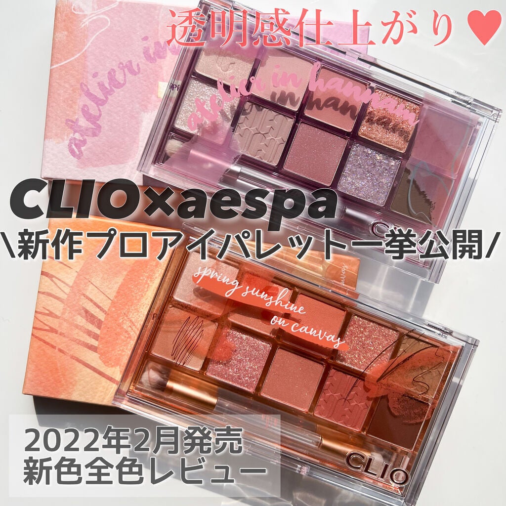 プロ アイ パレット/CLIO/アイシャドウパレットを使ったクチコミ(1枚目)