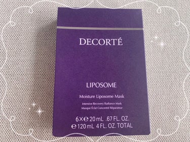 試してみた】モイスチュア リポソーム マスク/DECORTÉのリアルな