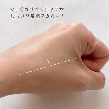 ノーセバム ミネラルパウダー N/innisfree/ルースパウダーを使ったクチコミ(2枚目)