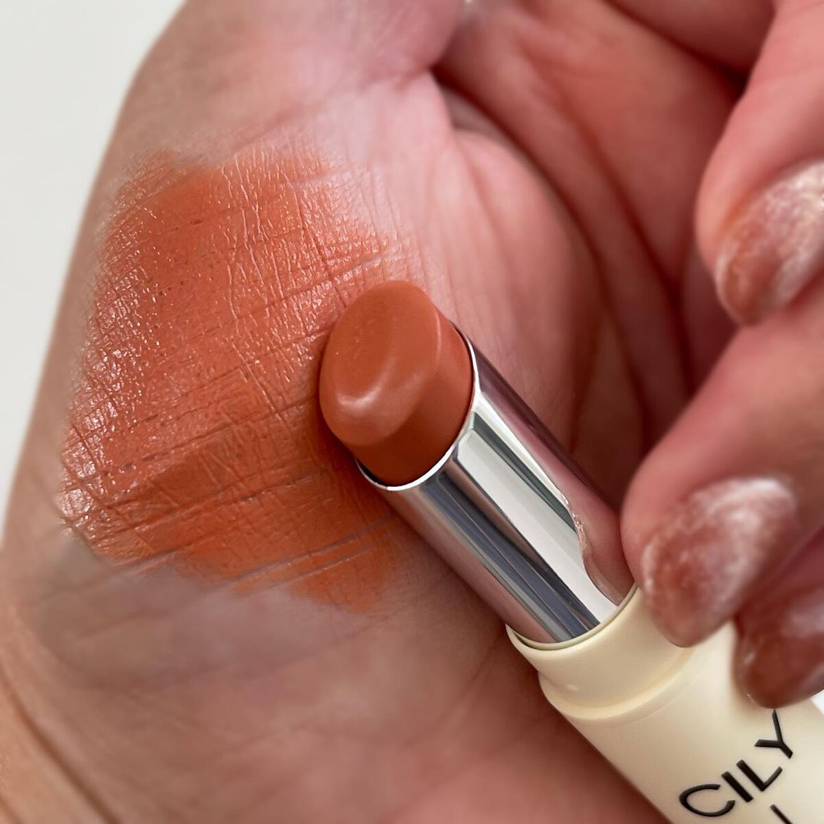 シルキーリップ #NOIR NUDE/CILY/口紅を使ったクチコミ（3枚目）