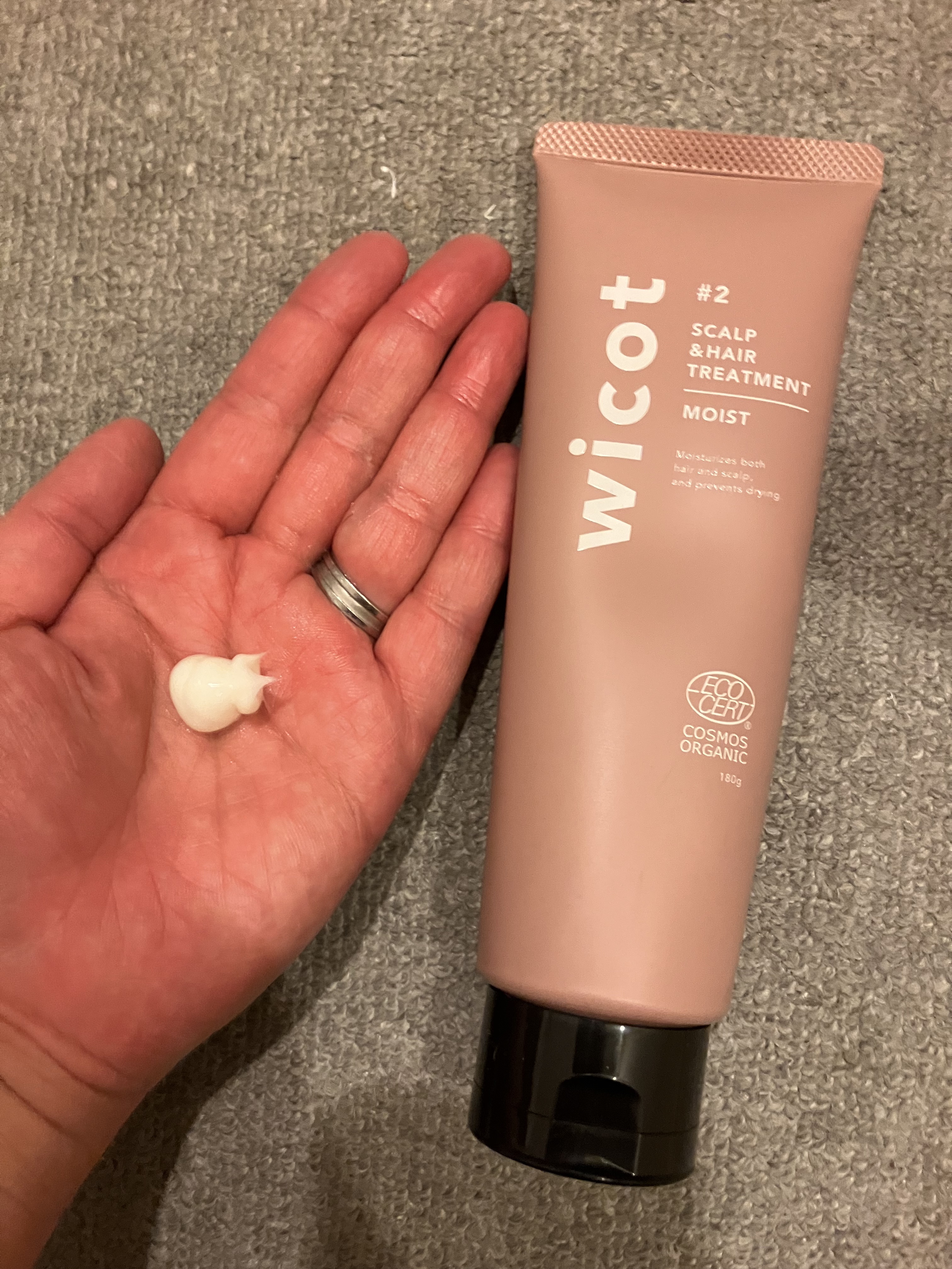 スカルプ＆ヘア シャンプー/トリートメント モイスト/wicot/市販シャンプーを使ったクチコミ（3枚目）