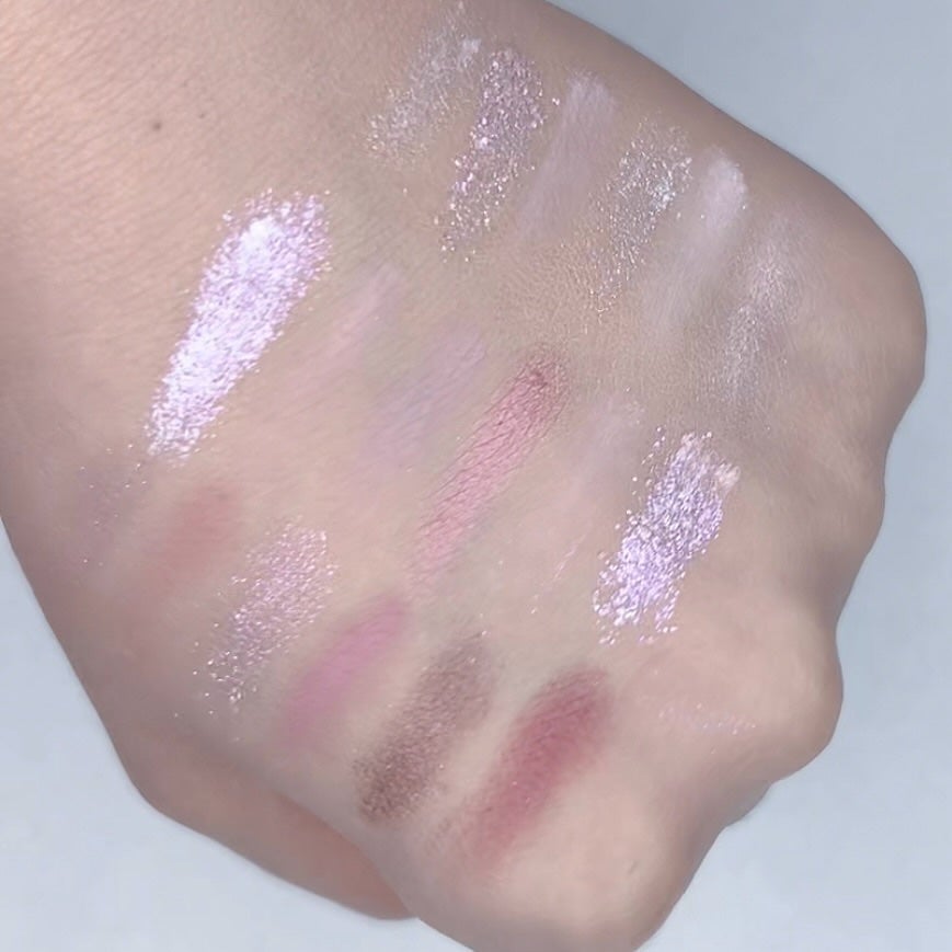 18カラーアイパレット/U R GLAM/アイシャドウパレットを使ったクチコミ(6枚目)