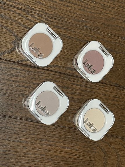 モノアイシャドウ 910 フォグ/Laka/単色アイシャドウを使ったクチコミ(1枚目)