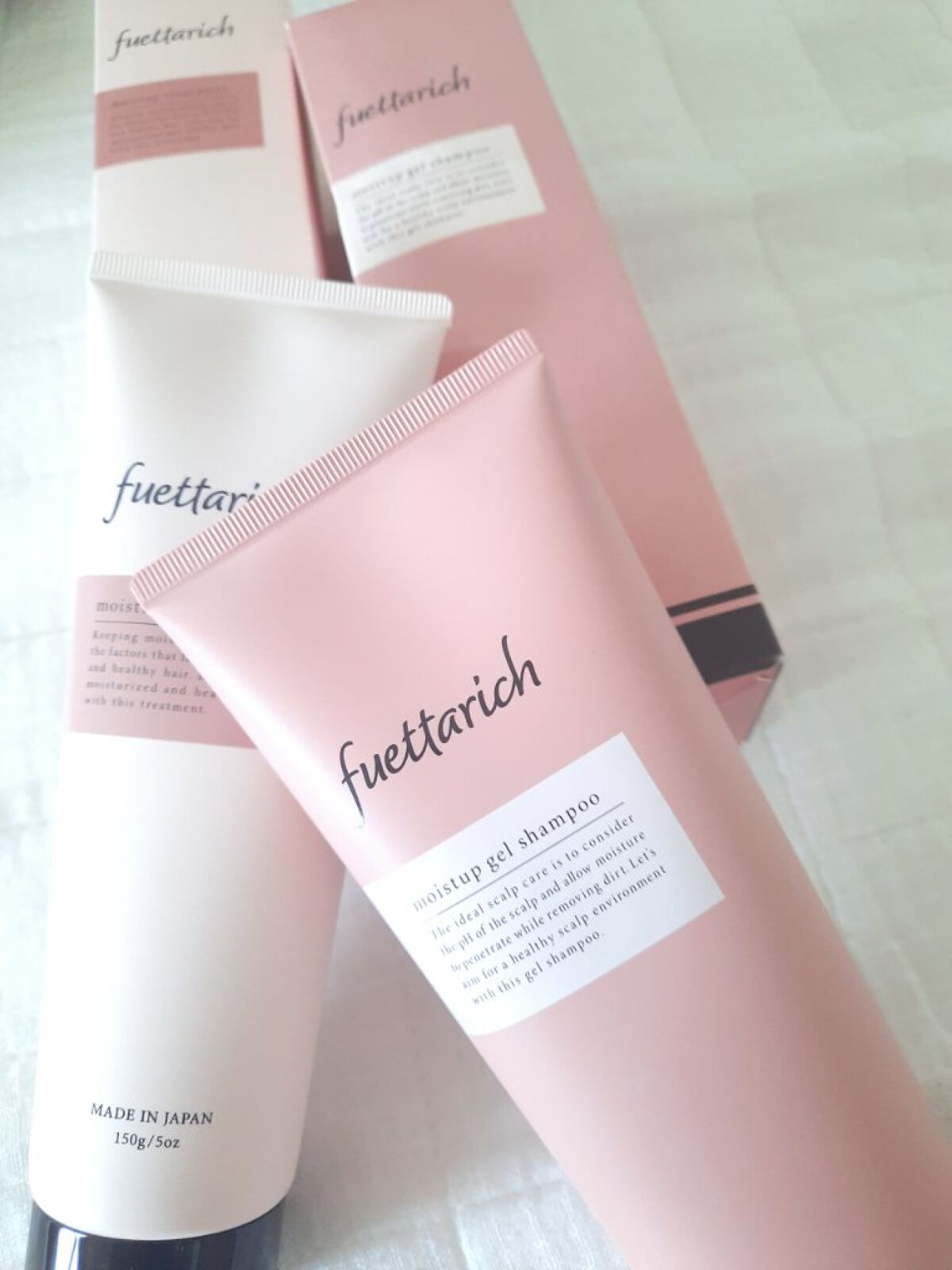 モイストアップ ジェル シャンプー/トリートメント/fuettarich (フエッタリッチ)/サロンシャンプーを使ったクチコミ（2枚目）