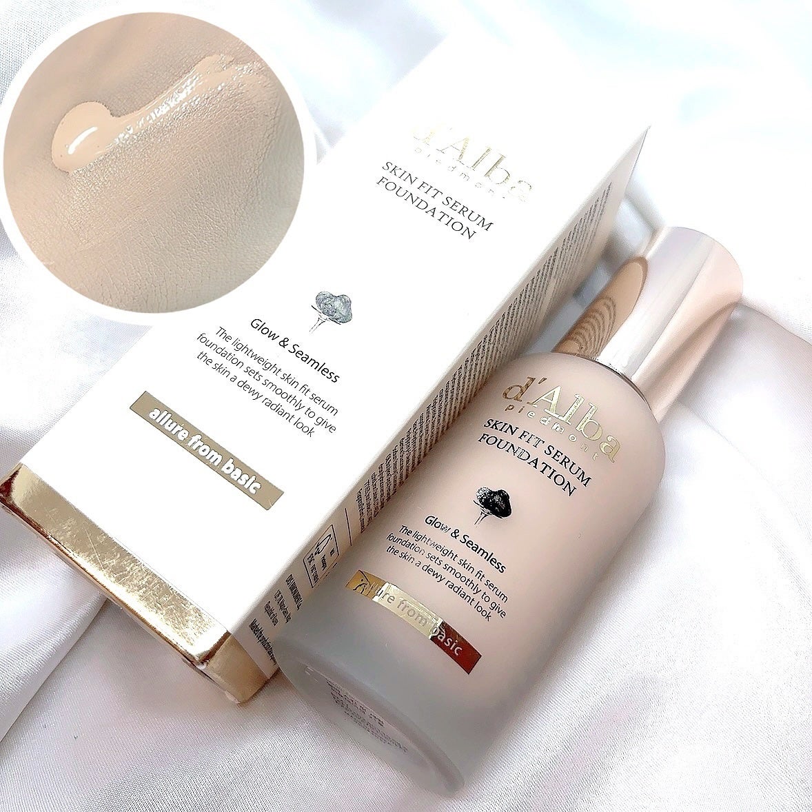 スキンフィットセラムファンデーション/ダルバ/ファンデーションを使ったクチコミ(1枚目)