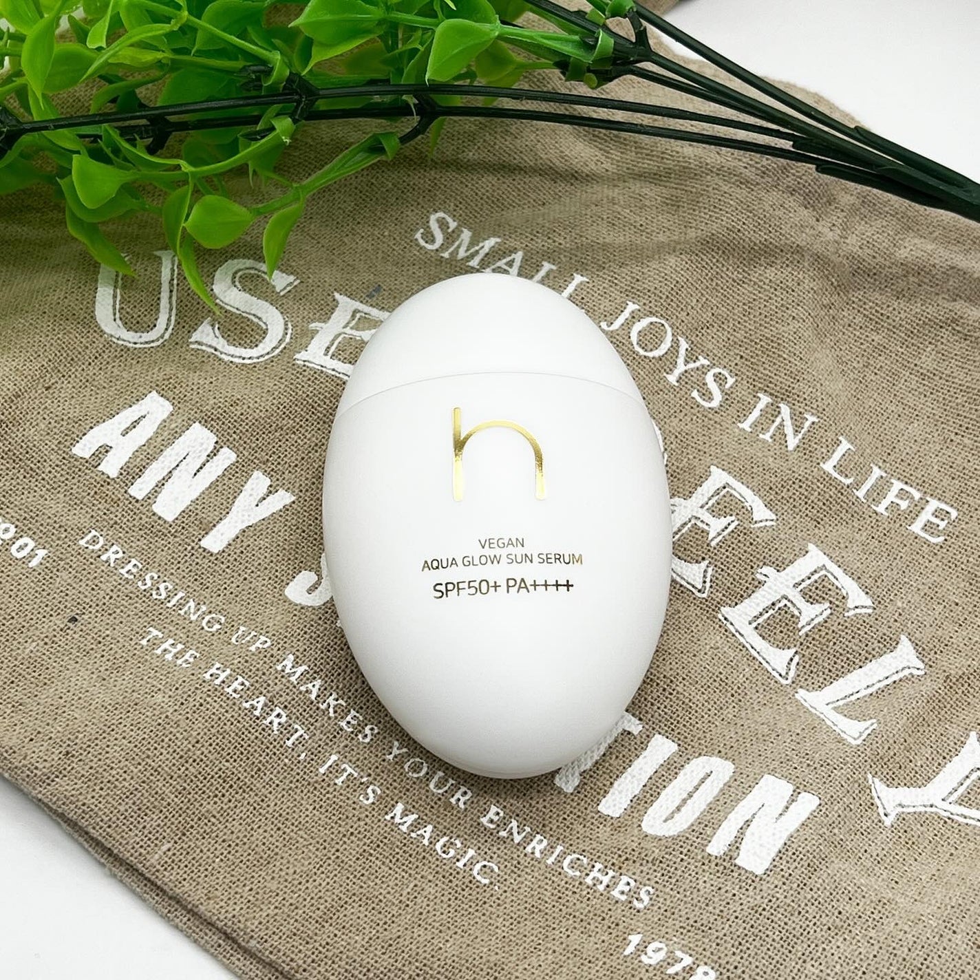 ヴィーガンアクアグロウサンセラム/HAMEL/日焼け止めローションを使ったクチコミ(2枚目)