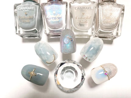 カラフルネイルズ/キャンメイク/マニキュアを使ったクチコミ(2枚目)