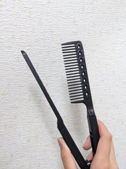 ブロー用ストレートブラシ/セリア/ヘアブラシを使ったクチコミ(2枚目)