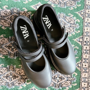 バレエフラットスニーカー/ZARA/その他を使ったクチコミ（3枚目）