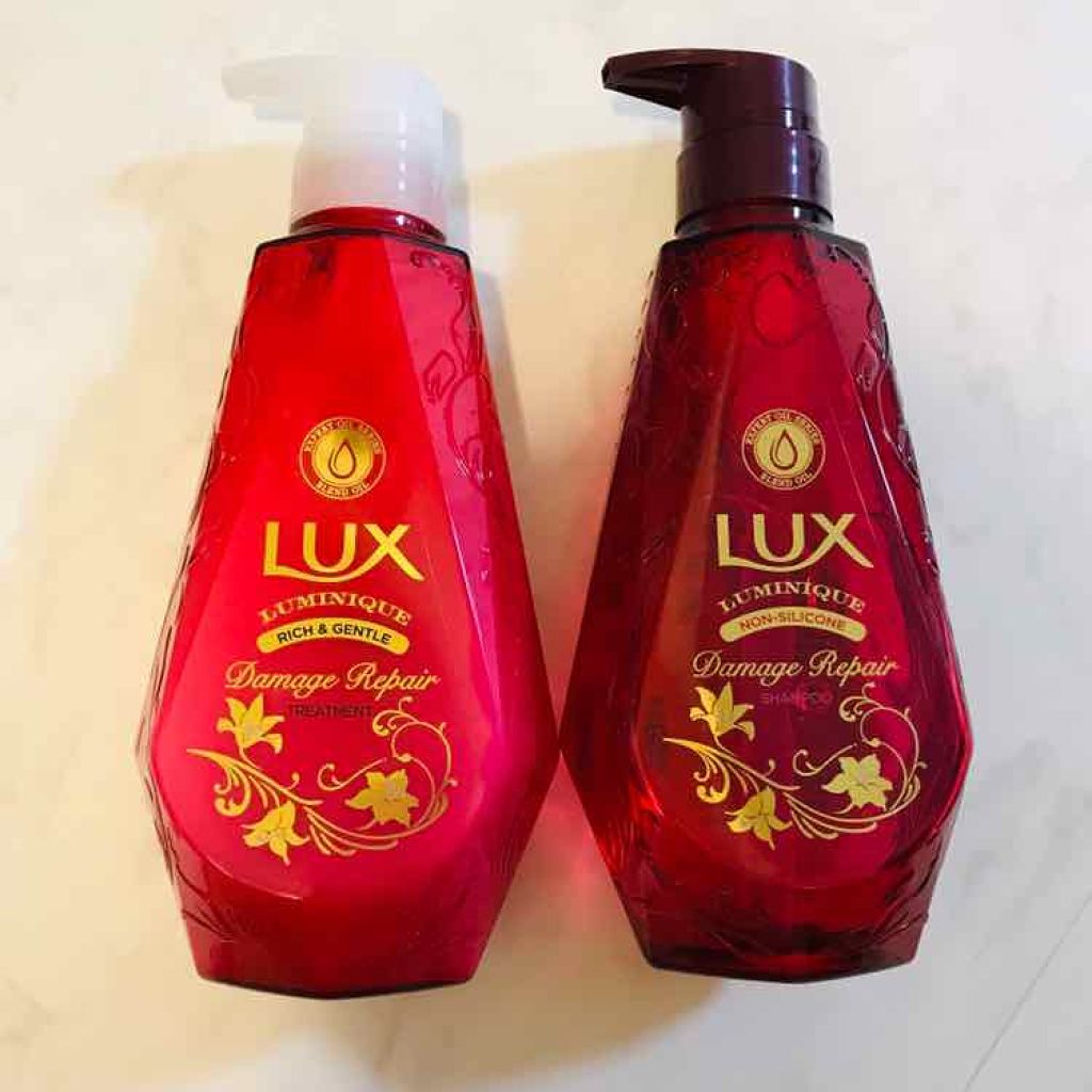 ルミニーク ダメージリペア シャンプー／トリートメント/LUX/市販シャンプーを使ったクチコミ（1枚目）
