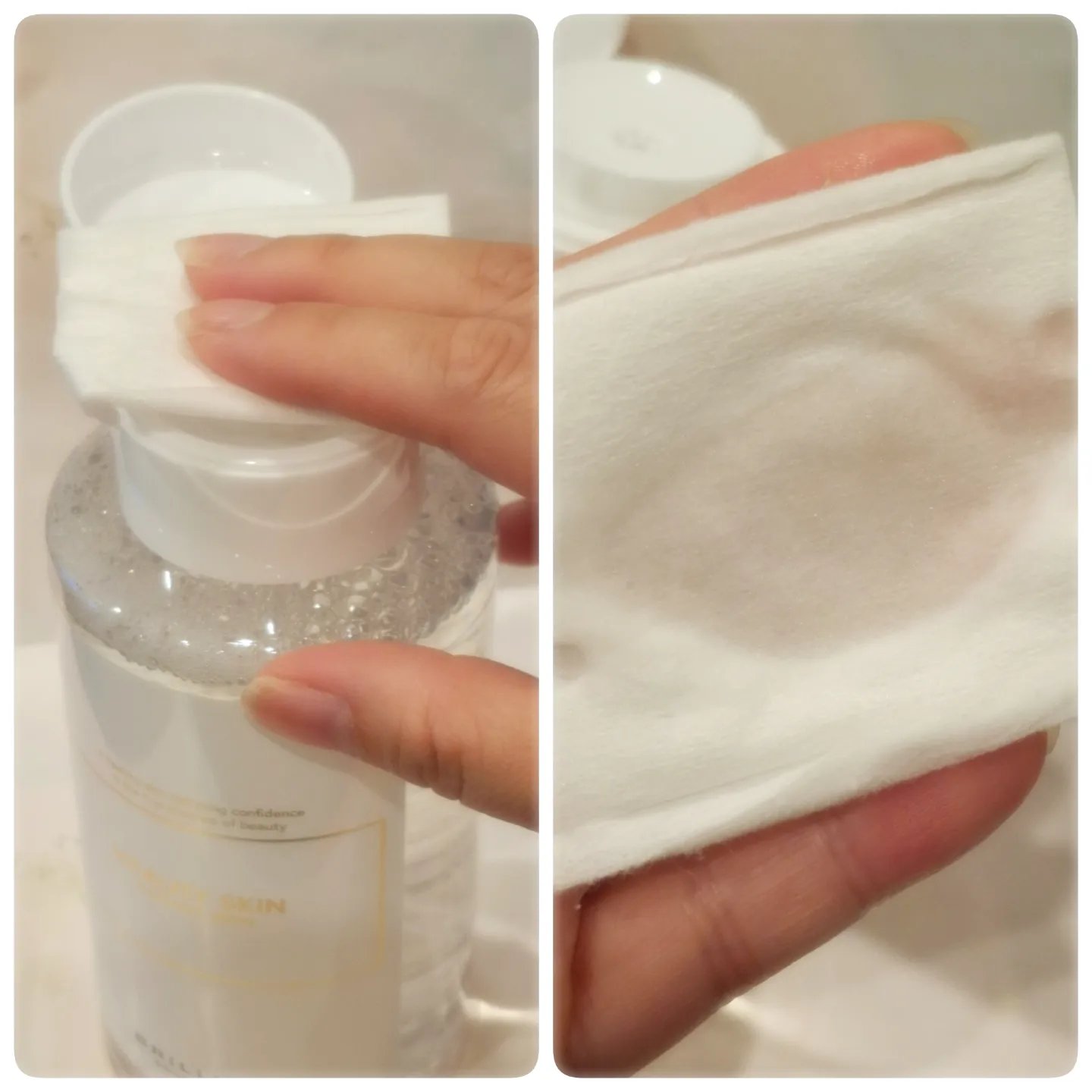 バイタリティ スキン クレンジングドロップス (クレンジングウォーター)/ブリリアージュ/クレンジングウォーターを使ったクチコミ（2枚目）