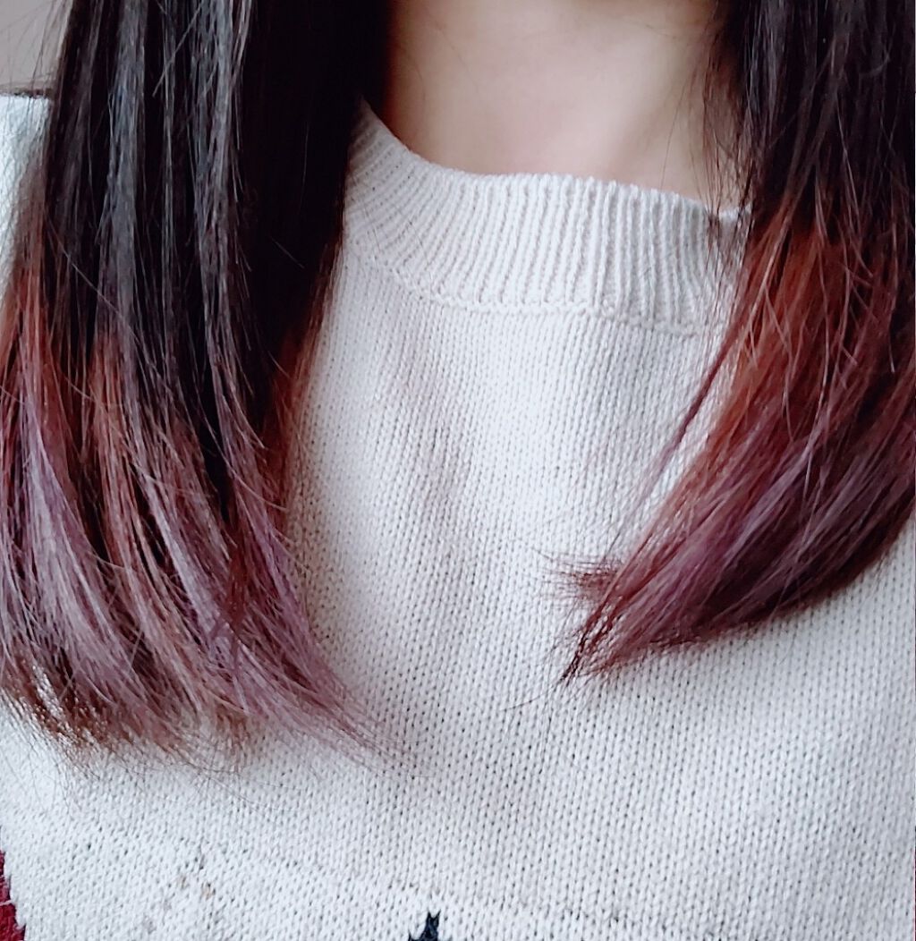 エンシェールズカラーバター/エンシェールズ/ヘアカラーを使ったクチコミ(3枚目)