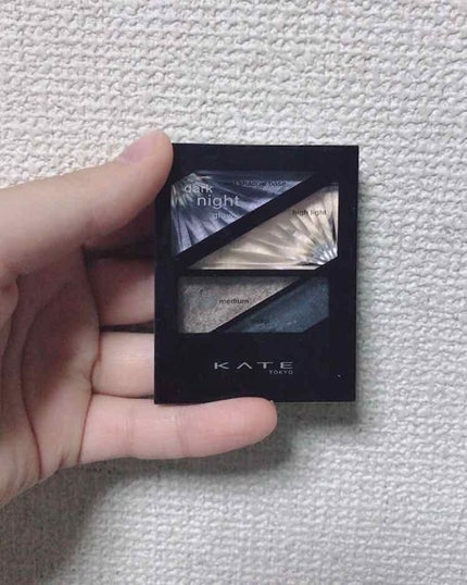 ダークナイトグロウ/KATE/アイシャドウパレットを使ったクチコミ(1枚目)