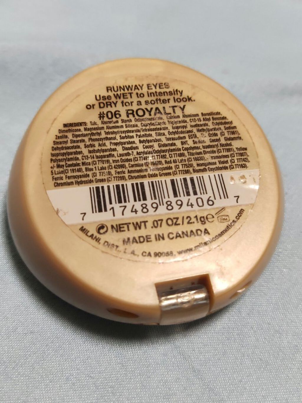 スモーキーストーリー アイシャドウ パレット/BOURJOIS/アイシャドウパレットを使ったクチコミ（2枚目）