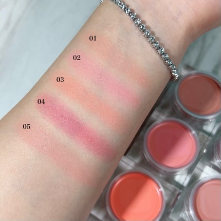 ムードミックスクリームブラッシャー/MAD PEACH/ジェル・クリームチークを使ったクチコミ(8枚目)