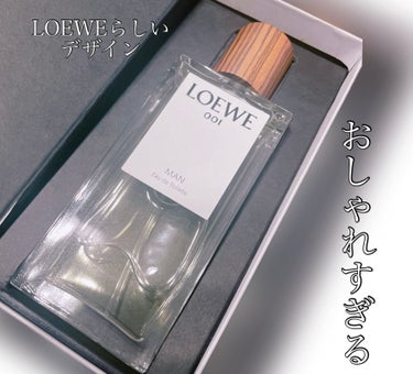 ロエベ 001 マンのクチコミ「LOEWE ロエベ
オードゥパルファン 001 マン

┈┈┈┈┈┈┈┈┈┈┈┈┈┈┈┈┈┈┈.....」（2枚目）