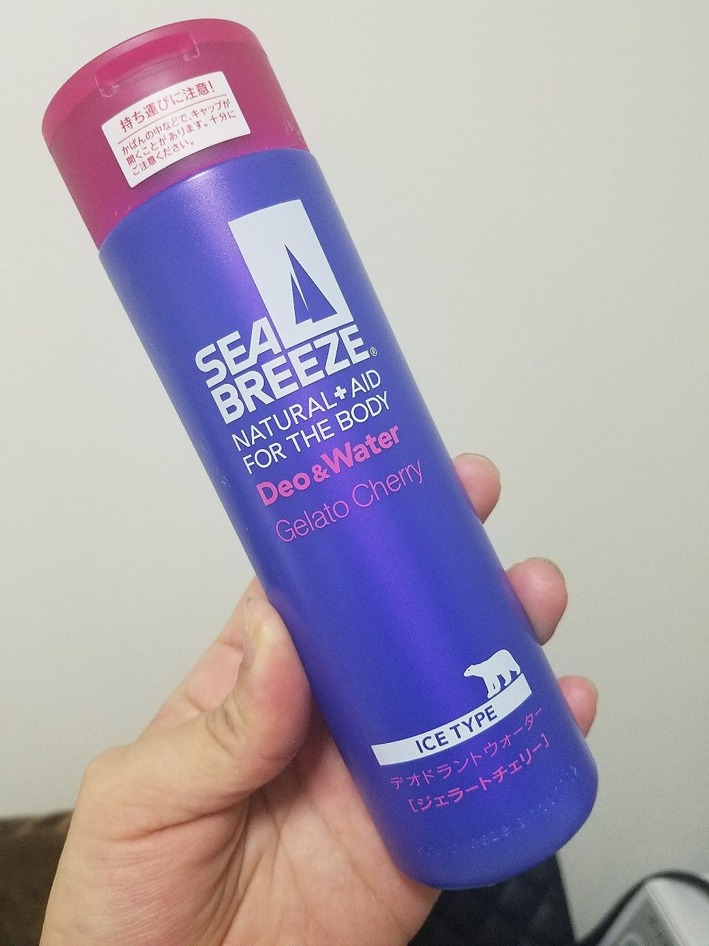 デオ&ウォーター I アイスタイプ (シトラスシャーベット)/シーブリーズ/デオドラント・制汗剤を使ったクチコミ(1枚目)