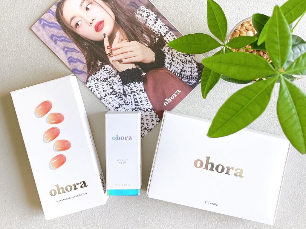 セミキュアジェルネイル（ハンド）/ohora/ネイルシールを使ったクチコミ（1枚目）