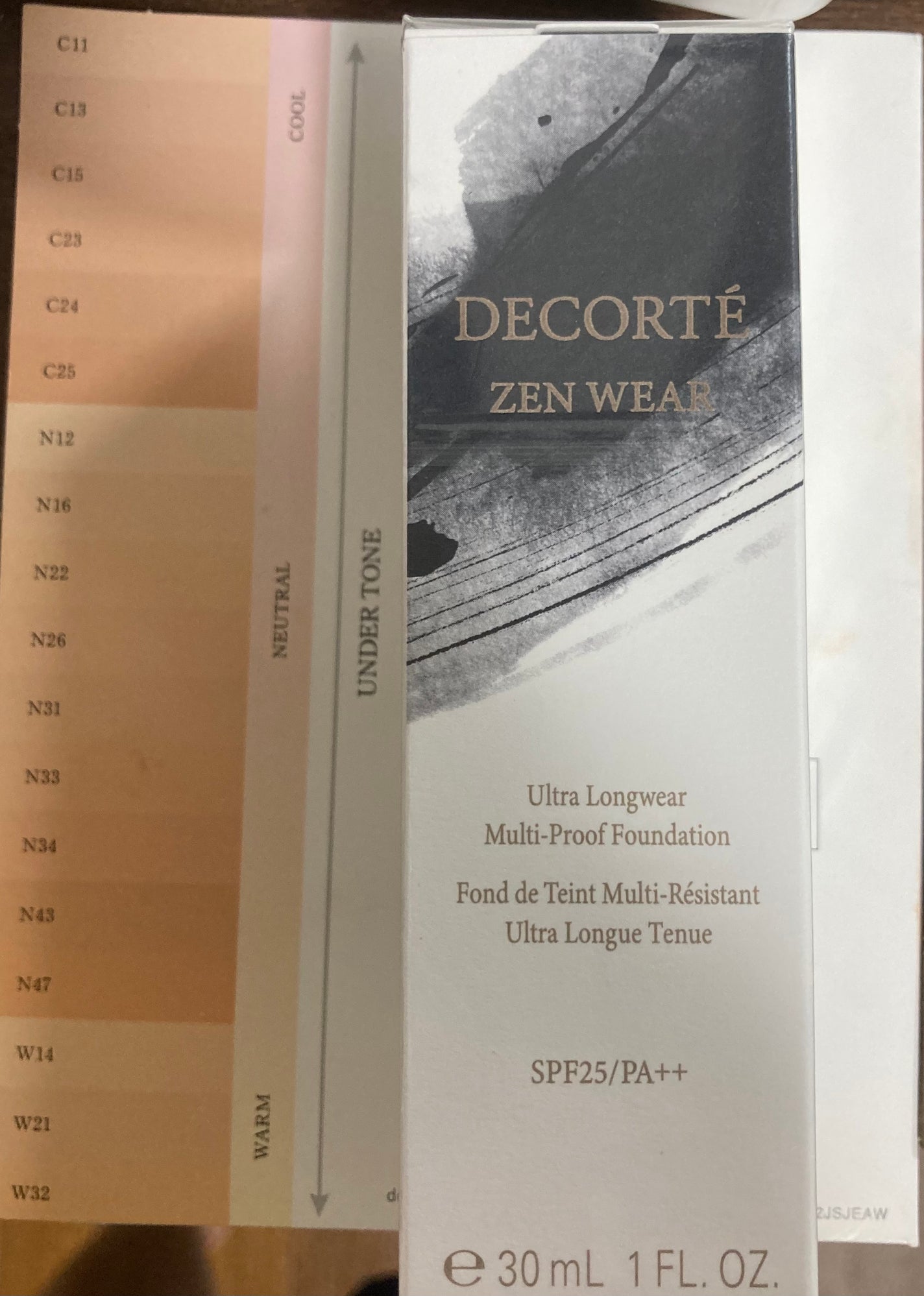 ゼン ウェア フルイド/DECORTÉ/リキッドファンデーションを使ったクチコミ(1枚目)