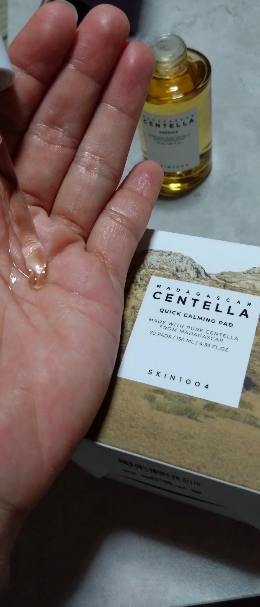 センテラ アンプル/SKIN1004/美容液を使ったクチコミ（1枚目）