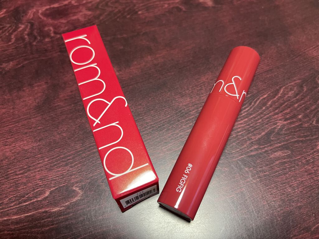 ジューシーラスティングティント/rom&nd/リップティントを使ったクチコミ（1枚目）