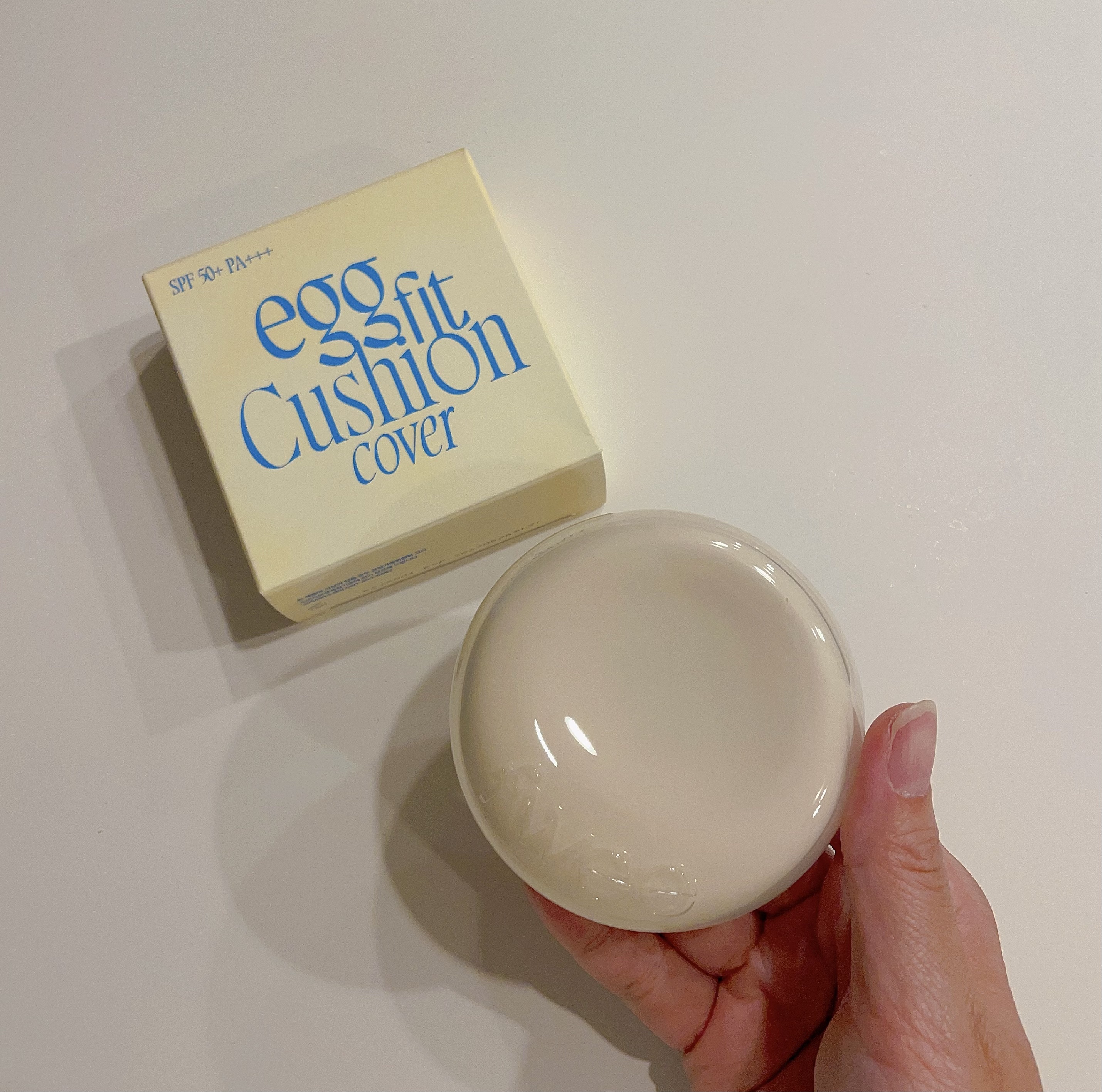 フィー クッションエッグフィットカバー/fwee/クッションファンデーションを使ったクチコミ（1枚目）