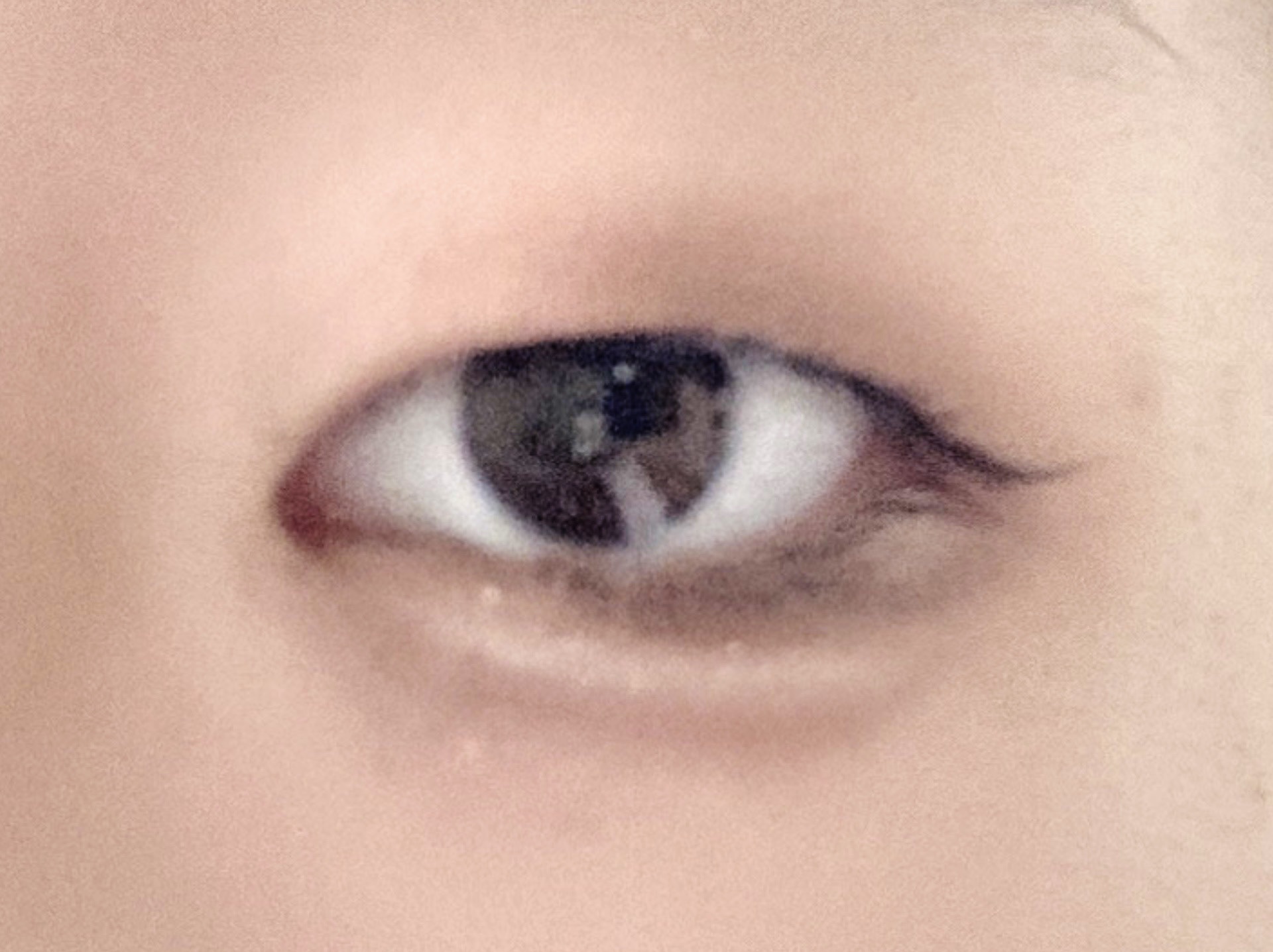 グリッターライナー(MFLリキッドアイシャドウ)/DAISO/ジェルアイライナーを使ったクチコミ（2枚目）