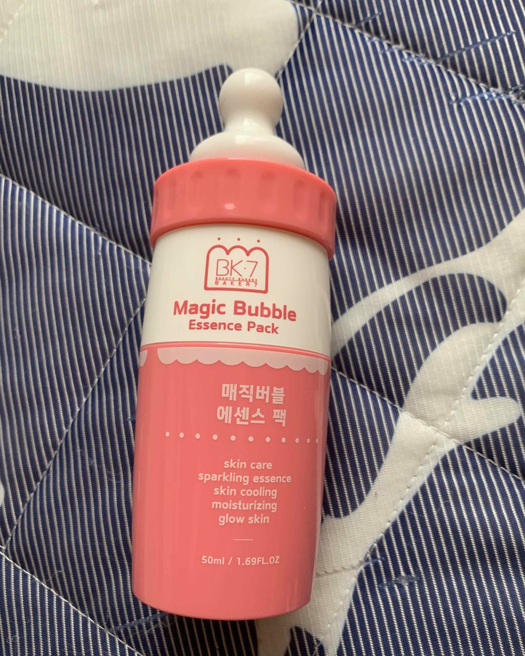 マジックバブルエッセンスパック(ピンク) /BAKER7/洗い流すパック・マスクを使ったクチコミ(1枚目)