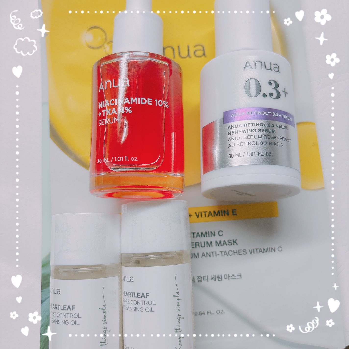 レチノール0.3 ナイアシンリニューイングセラム/Anua/美容液を使ったクチコミ(1枚目)